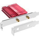 PC, gaming si accesorii - Retelistica - Placi de retea - Placa de retea TP-Link Archer TXE75E, AXE5400, Tri-Band, Wi-Fi 6E, Bluetooth 5.3 - Infinity.ro