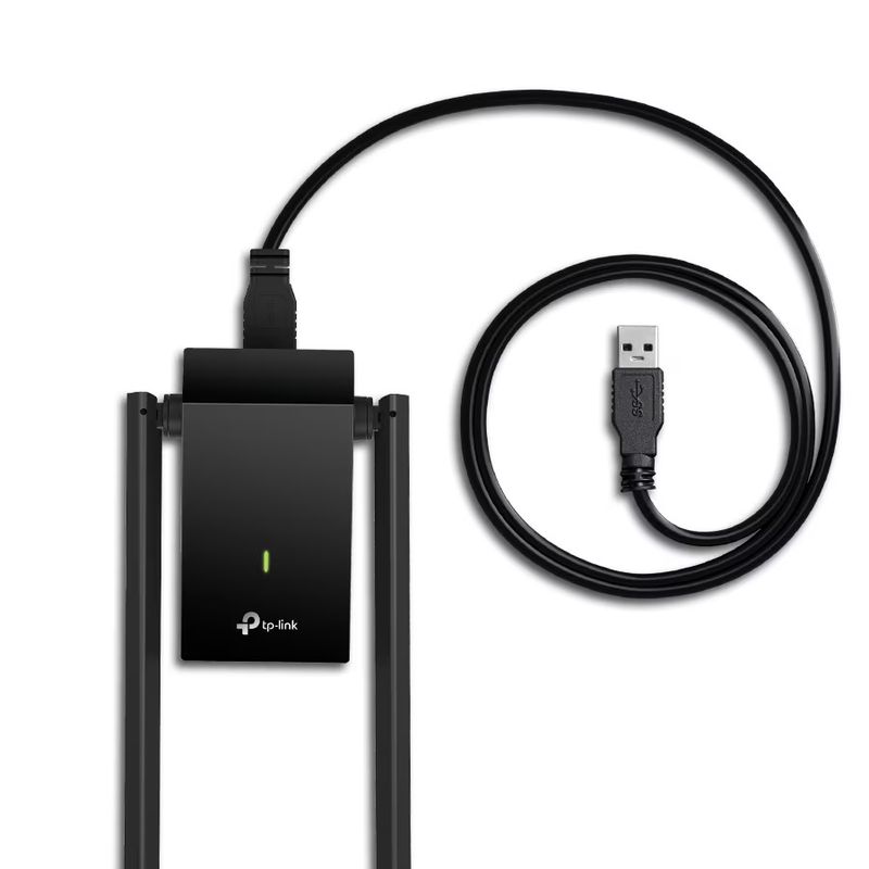 PC, gaming si accesorii - Retelistica - Wireless - Adaptoare wireless - Adaptor USB Wireless TP-Link Archer T4U Plus, AC1300 cu doua antene High-Gain Wireless Dual-Band - Infinity.ro