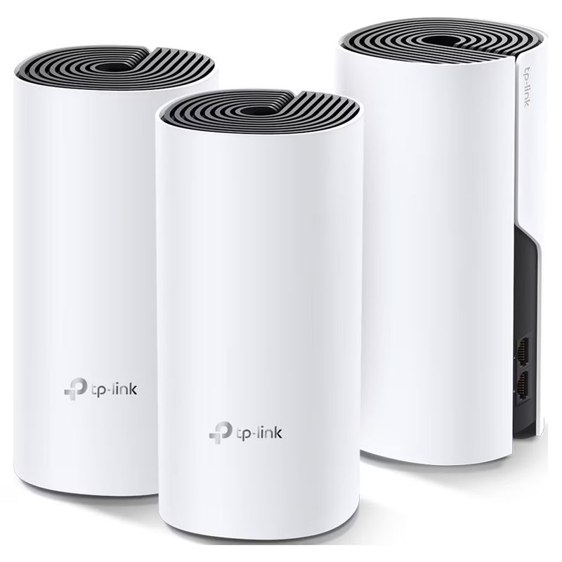 PC, gaming si accesorii - Retelistica - Wireless - Routere Wireless - Sistem Wi-Fi Mesh TP-Link Deco M4 (3-pack) AC1200 Gigabit cu acoperire completa pentru casa - Infinity.ro
