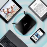 PC, gaming si accesorii - Retelistica - Wireless - Routere Wireless - Router, TP-LINK, Archer MR402 AC1200 LTE Dual Band 4G, 4G, Wireless, Negru - Infinity.ro