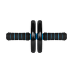 Sport si Outdoor - Accesorii si echipamente sportive - Alte accesorii sportive - Rola pentru exercitii AB Wheel AB-2, polipropilena, 15,5cm, 16,4x33,4cm, 100kg, negru/albastru - Infinity.ro