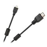 TV, Audio-Video si Foto - Accesorii TV si audio - Cabluri si adaptoare audio - Cablu Cabletech KPO3909-1.8, HDMI - microHDMI, 1.8m - Infinity.ro