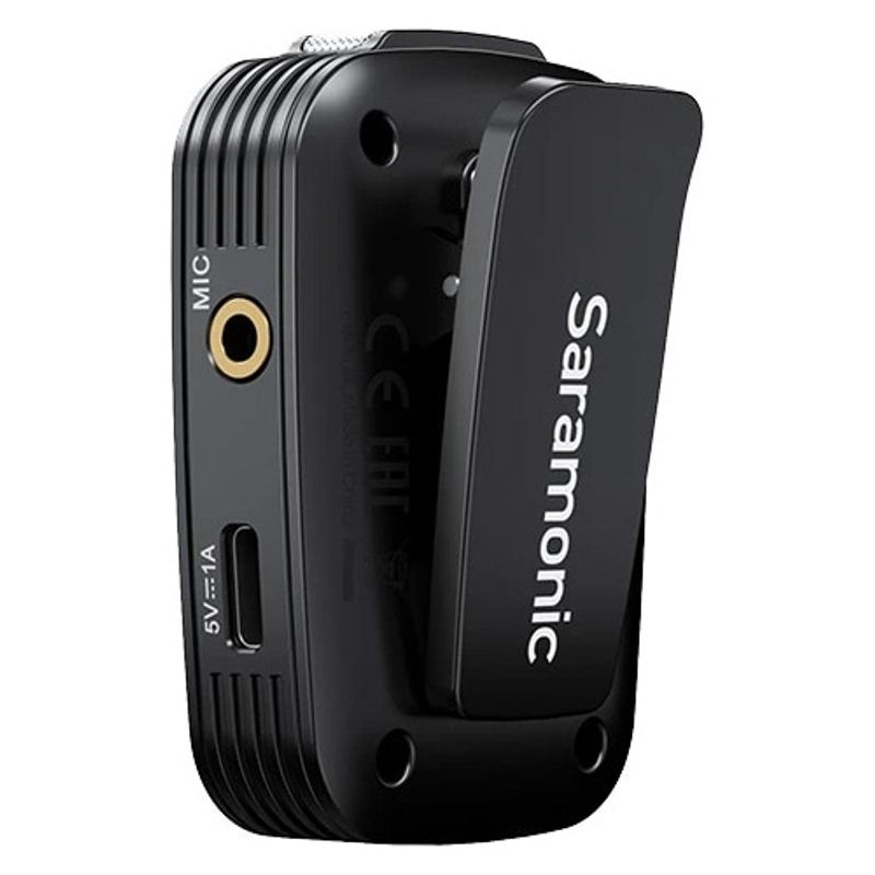TV, Audio-Video si Foto - Accesorii TV si audio - Microfoane - Microfon wireless Saramonic Blink500T4,1x Receiver, 4x Microfon, Autonomie microfon 12 ore, Raza de actiune 100m, Negru - Infinity.ro