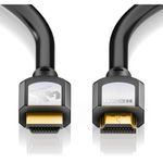 TV, Audio-Video si Foto - Accesorii TV si audio - Cabluri si adaptoare audio - Set 2 X Cablu Sentivus S-HD102-150, HDMI - HDMI, 1.5 m Negru - Infinity.ro