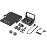 TV, Audio-Video si Foto - Accesorii TV si audio - Microfoane - Kit Microfon wireless Saramonic Air, 2x microfon, 1x receptor, Wireless, Type-C, 3.5mm TRS, Carcasa incarcare - Infinity.ro