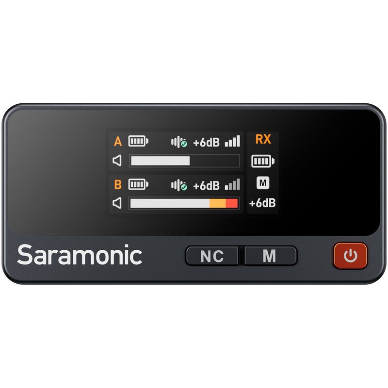 TV, Audio-Video si Foto - Accesorii TV si audio - Microfoane - Kit Microfon wireless Saramonic Air, 2x microfon, 1x receptor, Wireless, Type-C, 3.5mm TRS, Carcasa incarcare - Infinity.ro