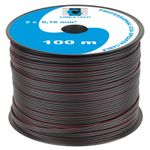 TV, Audio-Video si Foto - Audio Hi-Fi - Accesorii Audio Hi-Fi - Cablu difuzor cca 2x0.16mm negru 100m - Infinity.ro