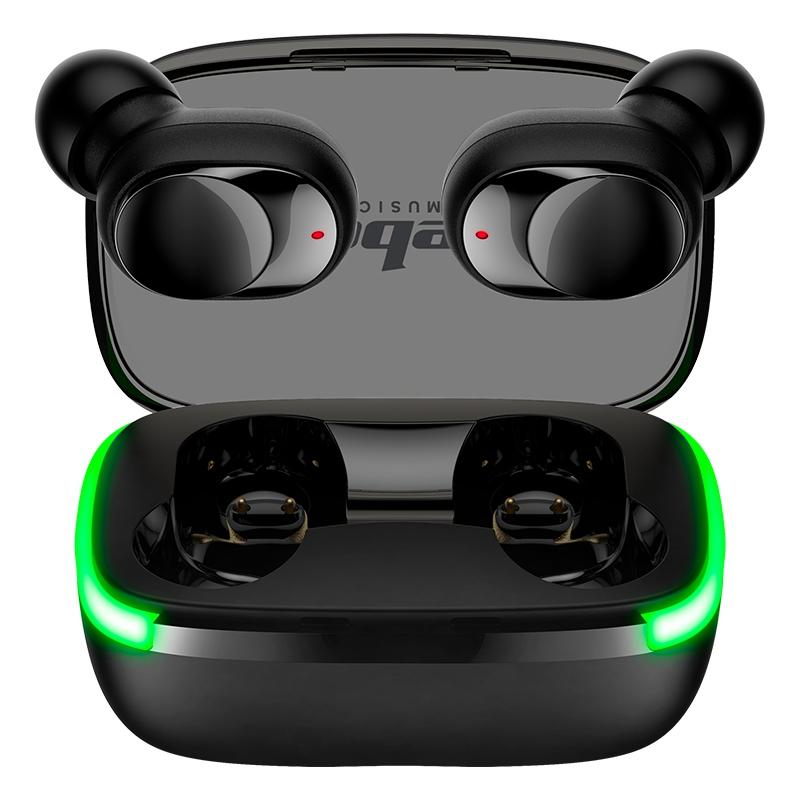 TV, Audio-Video si Foto - Portabile audio - Casti audio - Casti wireless TWS-Y60, Rebel, Bluetooth 5.3, Negru - Infinity.ro