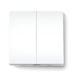Casa si Gradina - Electrice - Distributie electrica si comanda - Intrerupatoare - Intrerupator inteligent dublu TP-Link Tapo S220, Wi-Fi - Infinity.ro