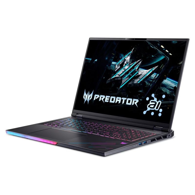 Laptop, Telefoane si Tablete - Laptopuri si accesorii - Laptopuri - Laptop Gaming Acer Predator Helios 18 AI PH18-73, Intel Core Ultra 9 275HX, 64GB, 2TB, RTX 5080 16GB, Abyssal Black - Infinity.ro