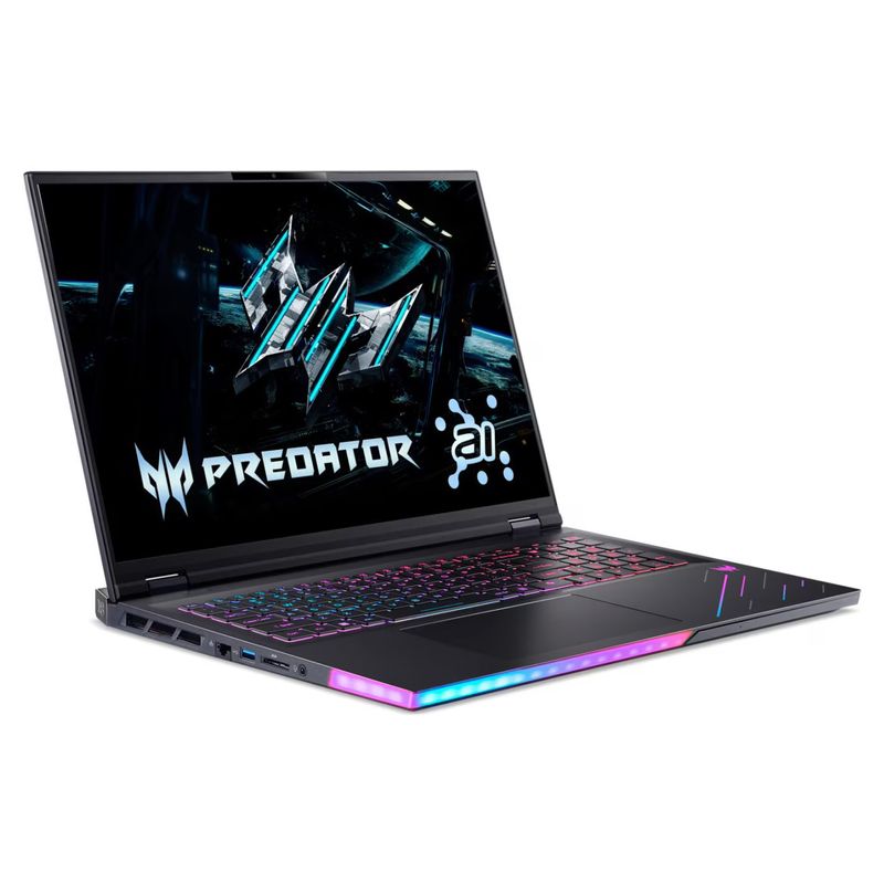 Laptop, Telefoane si Tablete - Laptopuri si accesorii - Laptopuri - Laptop Gaming Acer Predator Helios 18 AI PH18-73, Intel Core Ultra 9 275HX, 64GB, 2TB, RTX 5080 16GB, Abyssal Black - Infinity.ro