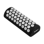 Sport si Outdoor - Fitness - Aparate fitness - Accesorii aparate fitness - Covor de acupresura cu pernuta, Rebel Active, 72x42cm, 210 rozete, 54 rozete pe pernuta, gri - Infinity.ro