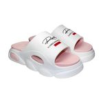 Fashion, accesorii si bijuterii - Femei - Incaltaminte femei - Slapi si papuci femei - Papuci/slapi pentru femei, spuma EVA, alb si roz, marimea 41, Jose Amorales - Infinity.ro