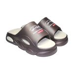 Fashion, accesorii si bijuterii - Femei - Incaltaminte femei - Slapi si papuci femei - Papuci/slapi pentru femei, spuma EVA, maro si bej, marimea 41, Jose Amorales - Infinity.ro