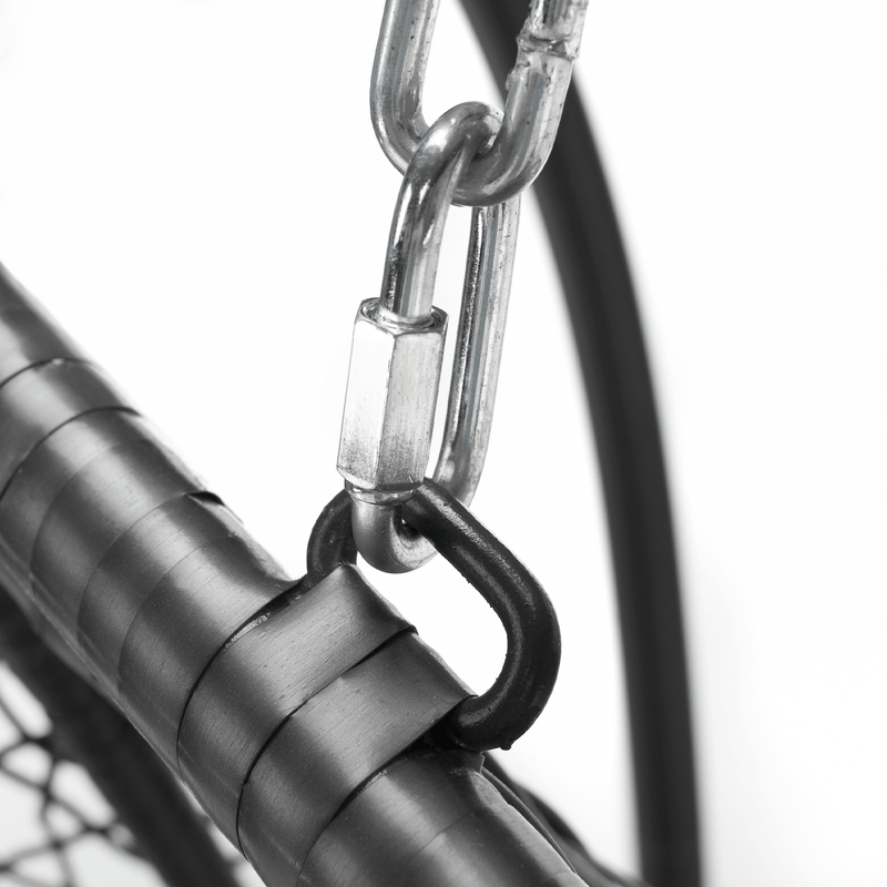 Casa si Gradina - Gradina si terasa - Mobilier exterior - Scaune si sezlonguri gradina - Scaun agatat, gri, DALVEA 2 NEW - Infinity.ro