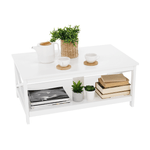 Casa si Gradina - Mobilier - Mese si birouri - Masute de cafea - Masuta de cafea, alba, EDRIA - Infinity.ro