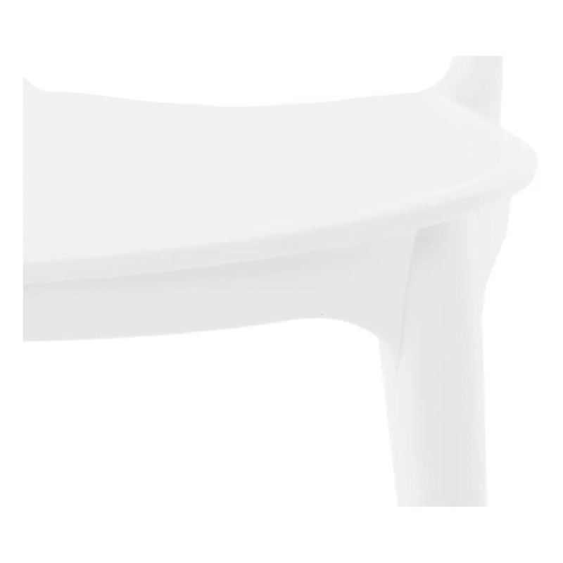 Casa si Gradina - Gradina si terasa - Mobilier exterior - Scaune si sezlonguri gradina - Scaun stivuibil, alb, FEDRA NEW - Infinity.ro