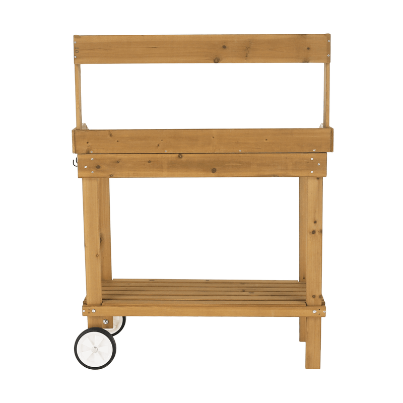 Casa si Gradina - Gradina si terasa - Mobilier exterior - Mese gradina - Masa de gradina cu chiuveta lemn / maro, BARDY - Infinity.ro