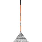 Casa si Gradina - Gradinarit si plante - Unelte gradinarit - Greble - Grebla pentru frunze, gradina, coada din fibra de sticla, 24 dinti, 122.5 cm, Strend Pro - Infinity.ro