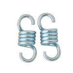 Casa si Gradina - Gradina si terasa - Balansoare si hamace - Hamace si suporturi - Arcuri pentru balansoare gradina, metalice, set 2 buc, 7 mm x 9 cm - Infinity.ro