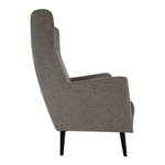 Casa si Gradina - Mobilier - Scaune si fotolii - Fotolii - Fotoliu cu urechi, gri/ negru, SAMY - Infinity.ro