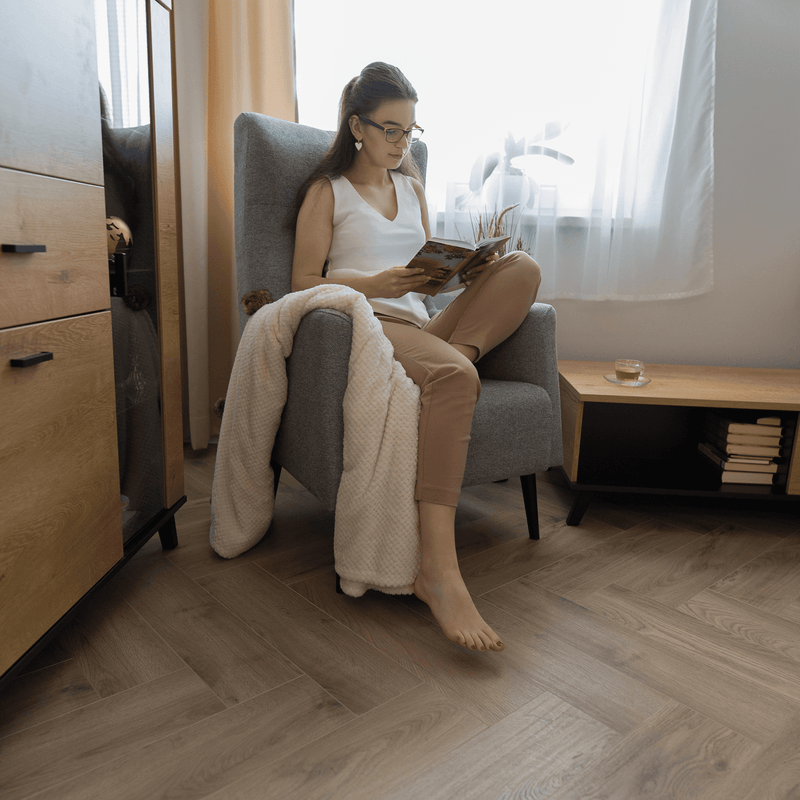 Casa si Gradina - Mobilier - Scaune si fotolii - Fotolii - Fotoliu cu urechi, gri/ negru, SAMY - Infinity.ro