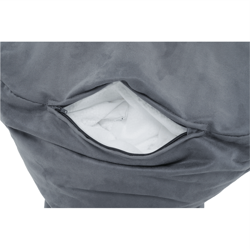 Casa si Gradina - Mobilier - Scaune si fotolii - Fotolii - Fotoliu tip sac, gri, LAPIN - Infinity.ro