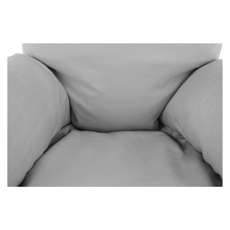 Casa si Gradina - Mobilier - Scaune si fotolii - Fotolii - Fotoliu tip sac, material textil gri deschis, TAMPO - Infinity.ro