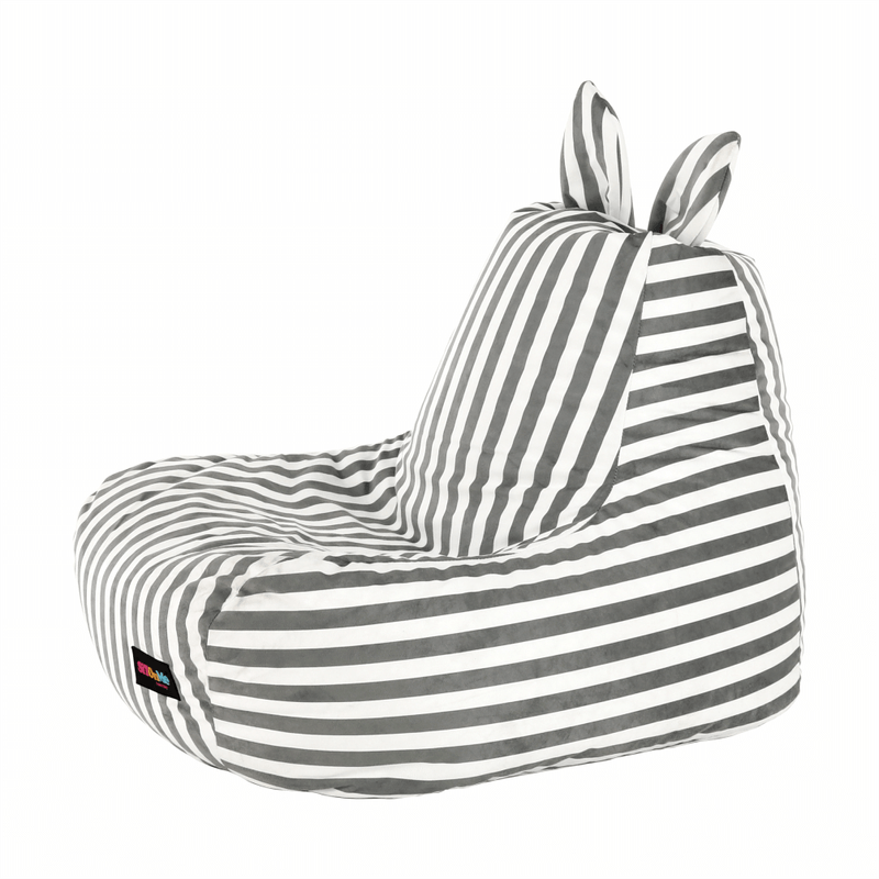 Casa si Gradina - Mobilier - Scaune si fotolii - Fotolii - Fotoliu tip sac, alb/gri, LAPIN - Infinity.ro