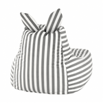 Casa si Gradina - Mobilier - Scaune si fotolii - Fotolii - Fotoliu tip sac, alb/gri, LAPIN - Infinity.ro