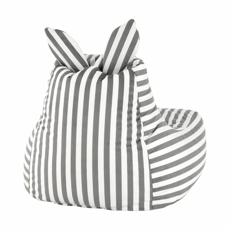 Casa si Gradina - Mobilier - Scaune si fotolii - Fotolii - Fotoliu tip sac, alb/gri, LAPIN - Infinity.ro