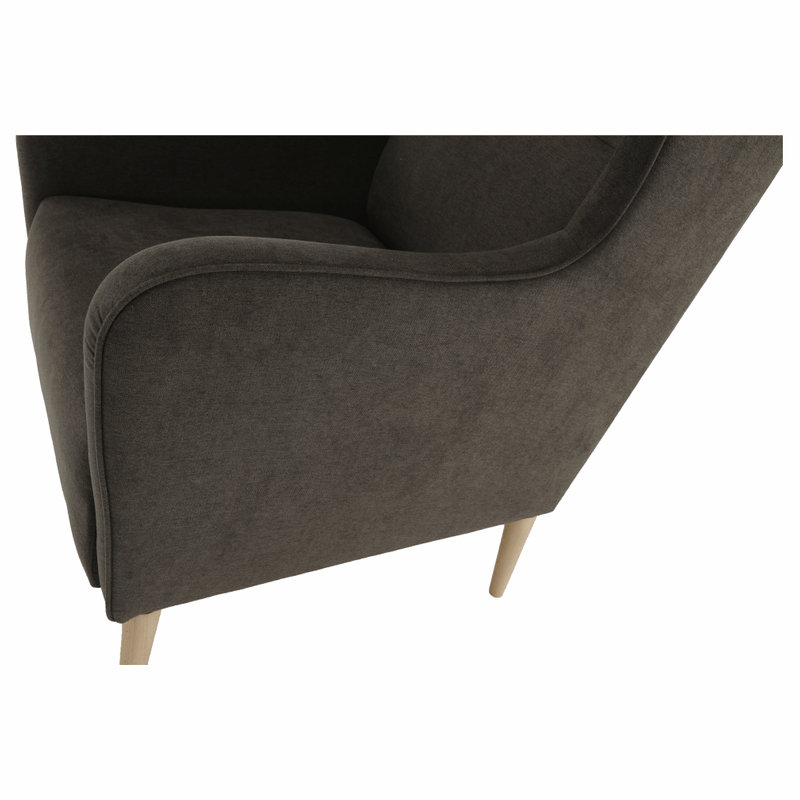 Casa si Gradina - Mobilier - Scaune si fotolii - Fotolii - Fotoliu aripi, maro/fag, BREDLY - Infinity.ro