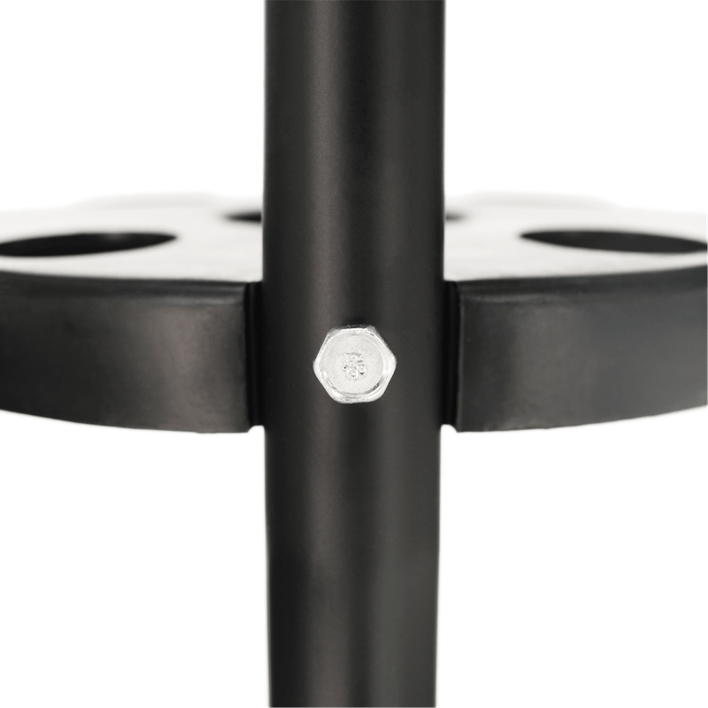 Casa si Gradina - Gradina si terasa - Mobilier exterior - Mese gradina - Masa gradina, otel negru/sticla securizata, BORGEN TYP 2 - Infinity.ro