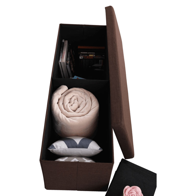 Casa si Gradina - Mobilier - Scaune si fotolii - Tabureti - Taburet pliabil, material maro, UMINA - Infinity.ro