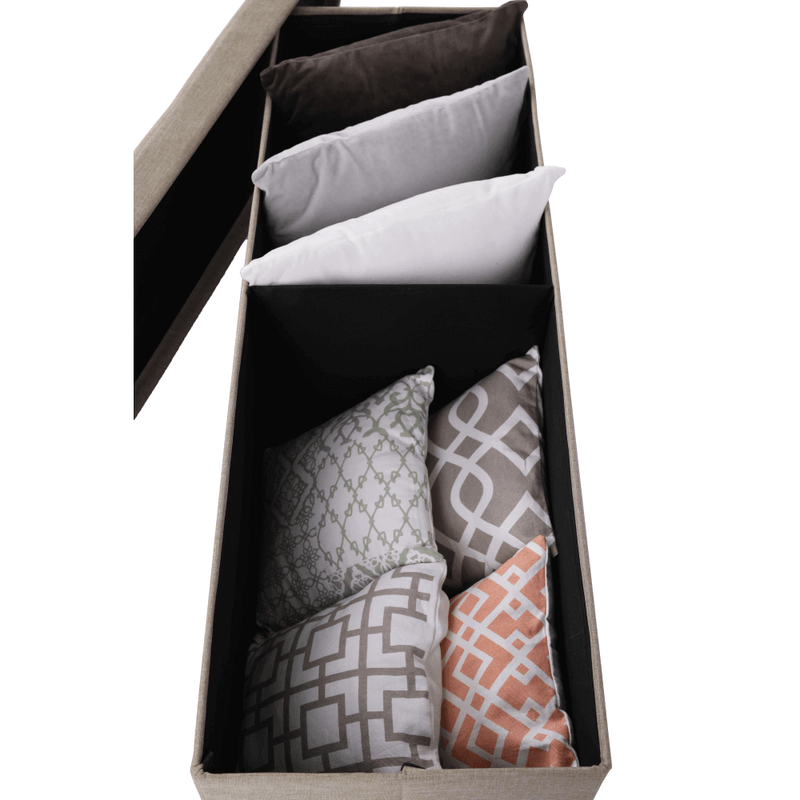 Casa si Gradina - Mobilier - Scaune si fotolii - Tabureti - Taburet pliabil, material bej, UMINA - Infinity.ro