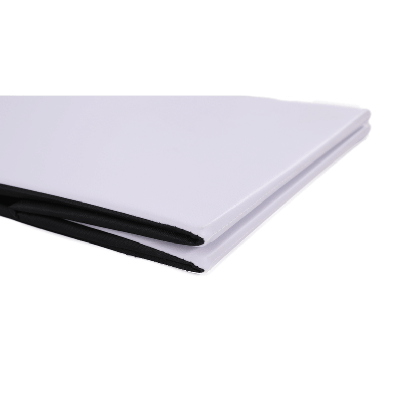 Casa si Gradina - Mobilier - Scaune si fotolii - Tabureti - Taburet pliabil, piele eco alb, ZAMIRA - Infinity.ro