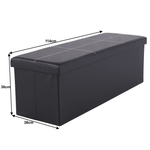 Casa si Gradina - Mobilier - Scaune si fotolii - Tabureti - Taburet pliabil, piele eco neagra, ZAMIRA - Infinity.ro