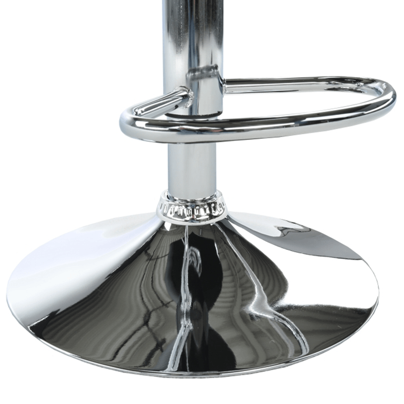 Casa si Gradina - Mobilier - Scaune si fotolii - Scaune - Scaun de bar, piele ecologica negru/crom, KANDY NEW - Infinity.ro