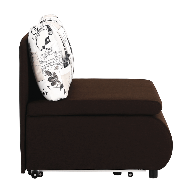 Casa si Gradina - Mobilier - Scaune si fotolii - Fotolii - Fotoliu extensibil, maro/model, KENY NEW - Infinity.ro