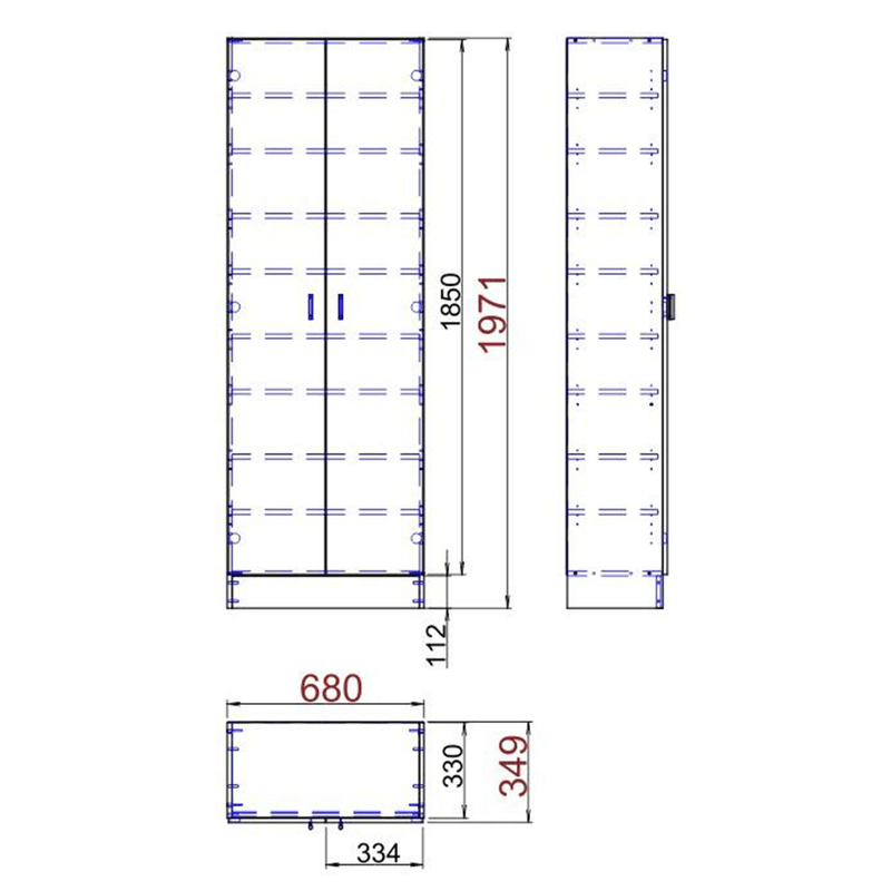 Casa si Gradina - Mobilier - Dulapuri si sifoniere - Dulapuri - Dulap de pantofi, alb, MARINA - Infinity.ro