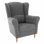 Casa si Gradina - Mobilier - Scaune si fotolii - Fotolii - Fotoliu, textil gri, CHARLOT - Infinity.ro