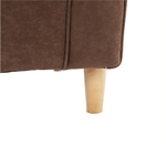 Casa si Gradina - Mobilier - Scaune si fotolii - Fotolii - Fotoliu, textil maro, CHARLOT - Infinity.ro