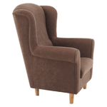 Casa si Gradina - Mobilier - Scaune si fotolii - Fotolii - Fotoliu, textil maro, CHARLOT - Infinity.ro