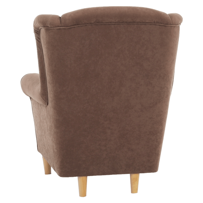 Casa si Gradina - Mobilier - Scaune si fotolii - Fotolii - Fotoliu, textil maro, CHARLOT - Infinity.ro