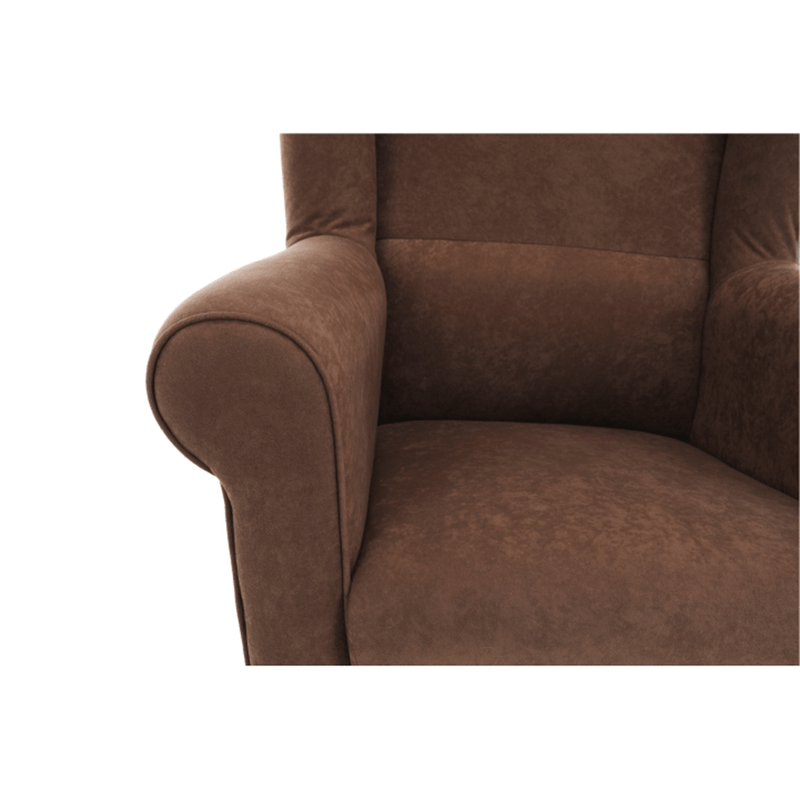 Casa si Gradina - Mobilier - Scaune si fotolii - Fotolii - Fotoliu, textil maro, CHARLOT - Infinity.ro