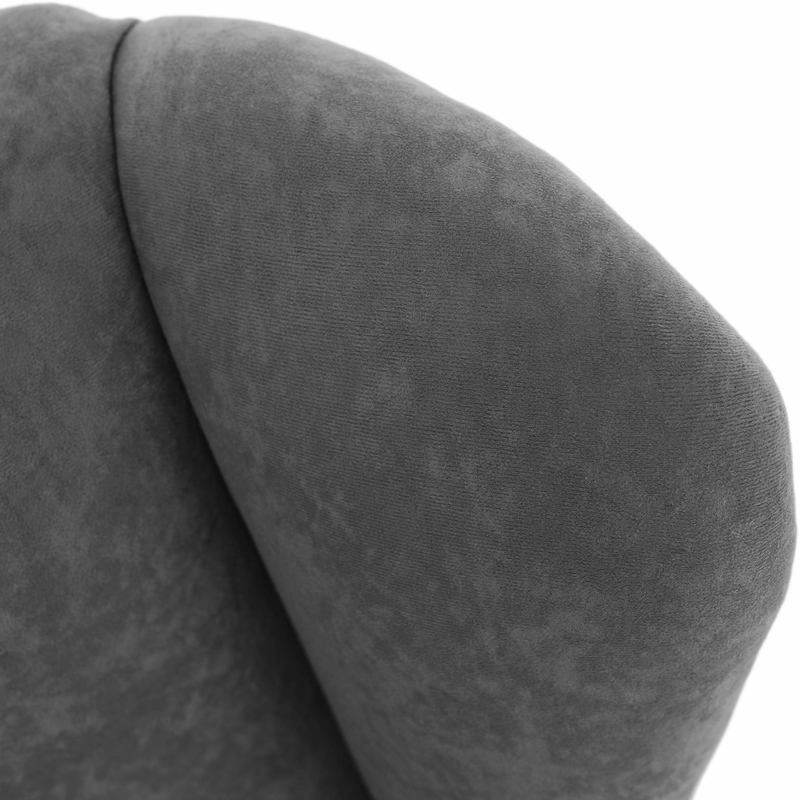 Casa si Gradina - Mobilier - Scaune si fotolii - Fotolii - Fotoliu, textil gri, CHARLOT - Infinity.ro