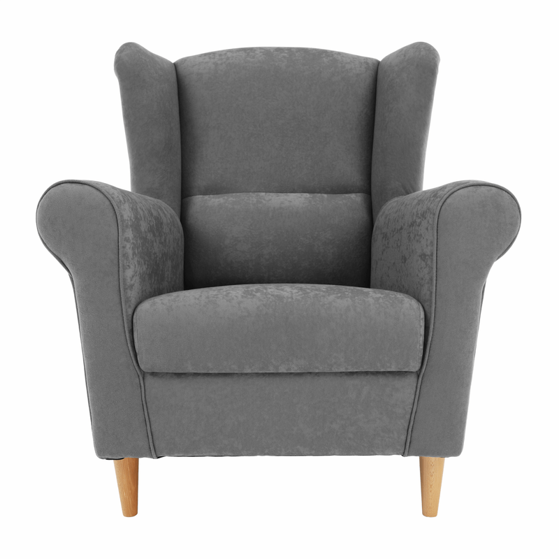 Casa si Gradina - Mobilier - Scaune si fotolii - Fotolii - Fotoliu, textil gri, CHARLOT - Infinity.ro