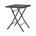 Casa si Gradina - Gradina si terasa - Mobilier exterior - Seturi mobila gradina - Set ratan de gradina 1+2, negru, FARUK - Infinity.ro