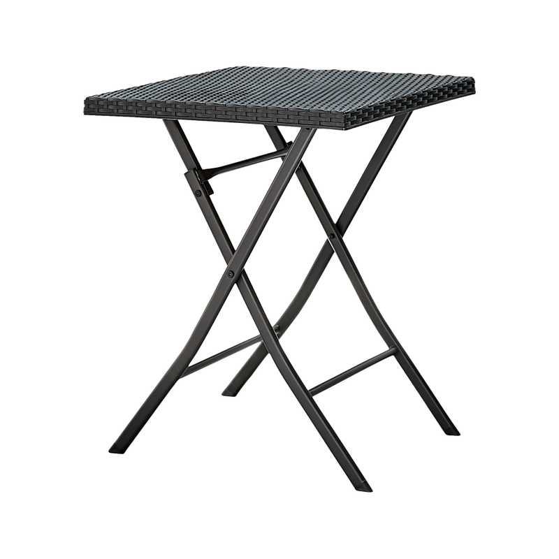 Casa si Gradina - Gradina si terasa - Mobilier exterior - Seturi mobila gradina - Set ratan de gradina 1+2, negru, FARUK - Infinity.ro