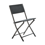 Casa si Gradina - Gradina si terasa - Mobilier exterior - Seturi mobila gradina - Set ratan de gradina 1+2, negru, FARUK - Infinity.ro